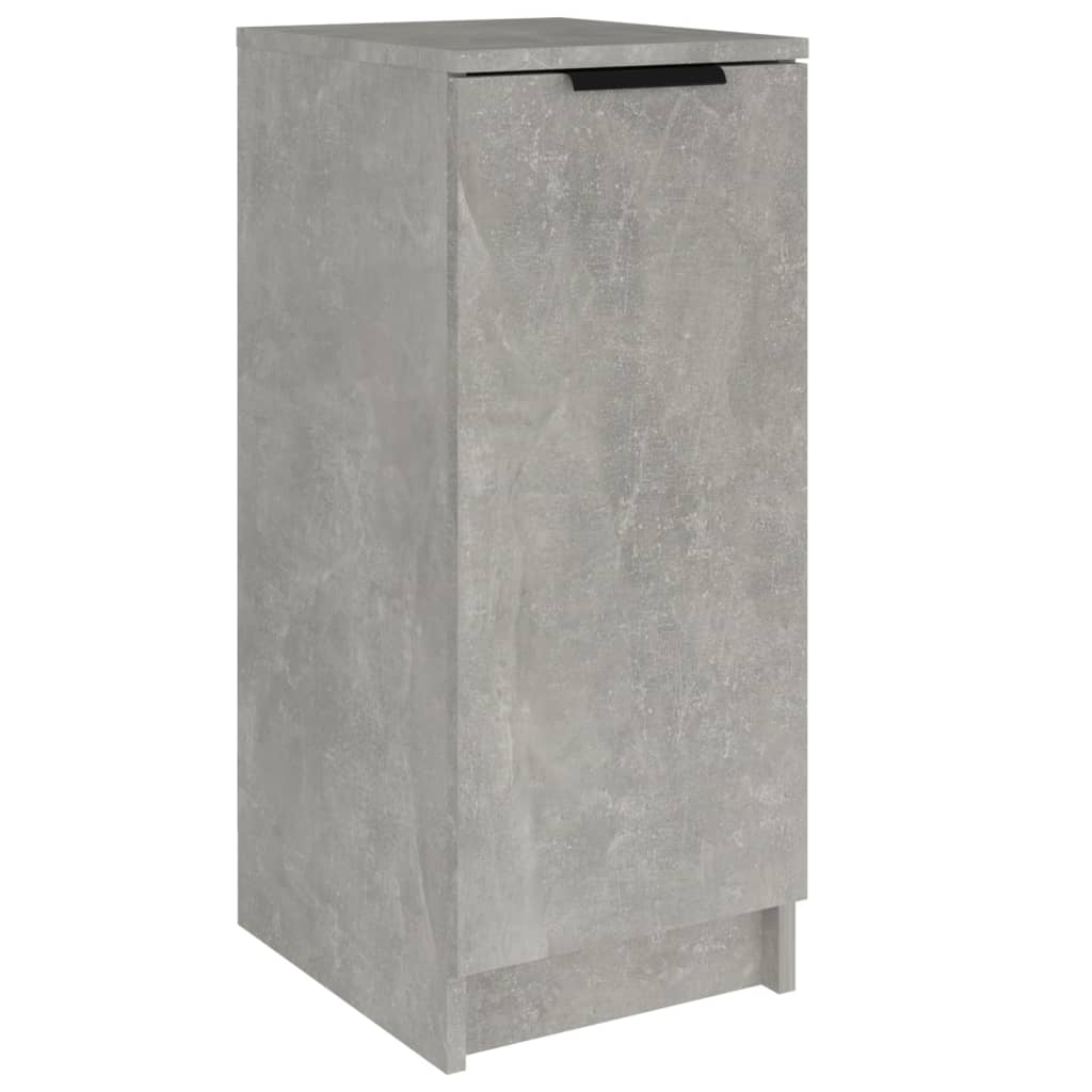 Shoe Cabinet Concrete Grey Engineered Wood, image 2