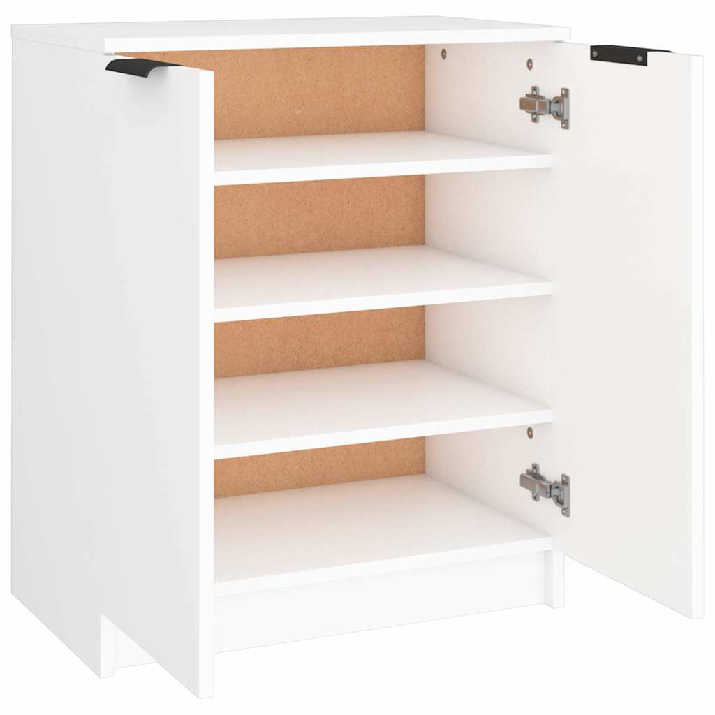 vidaXL Shoe Cabinet | White | Engineered Wood | Medium | Shoe Cabinet 5