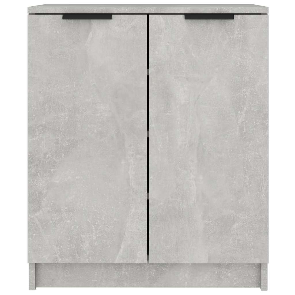 vidaXL Shoe Cabinet | Concrete Grey | Engineered Wood | Medium | Cabinet 3