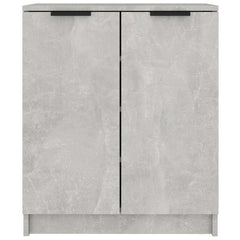 vidaXL Shoe Cabinet | Concrete Grey | Engineered Wood | Medium | Cabinet 3