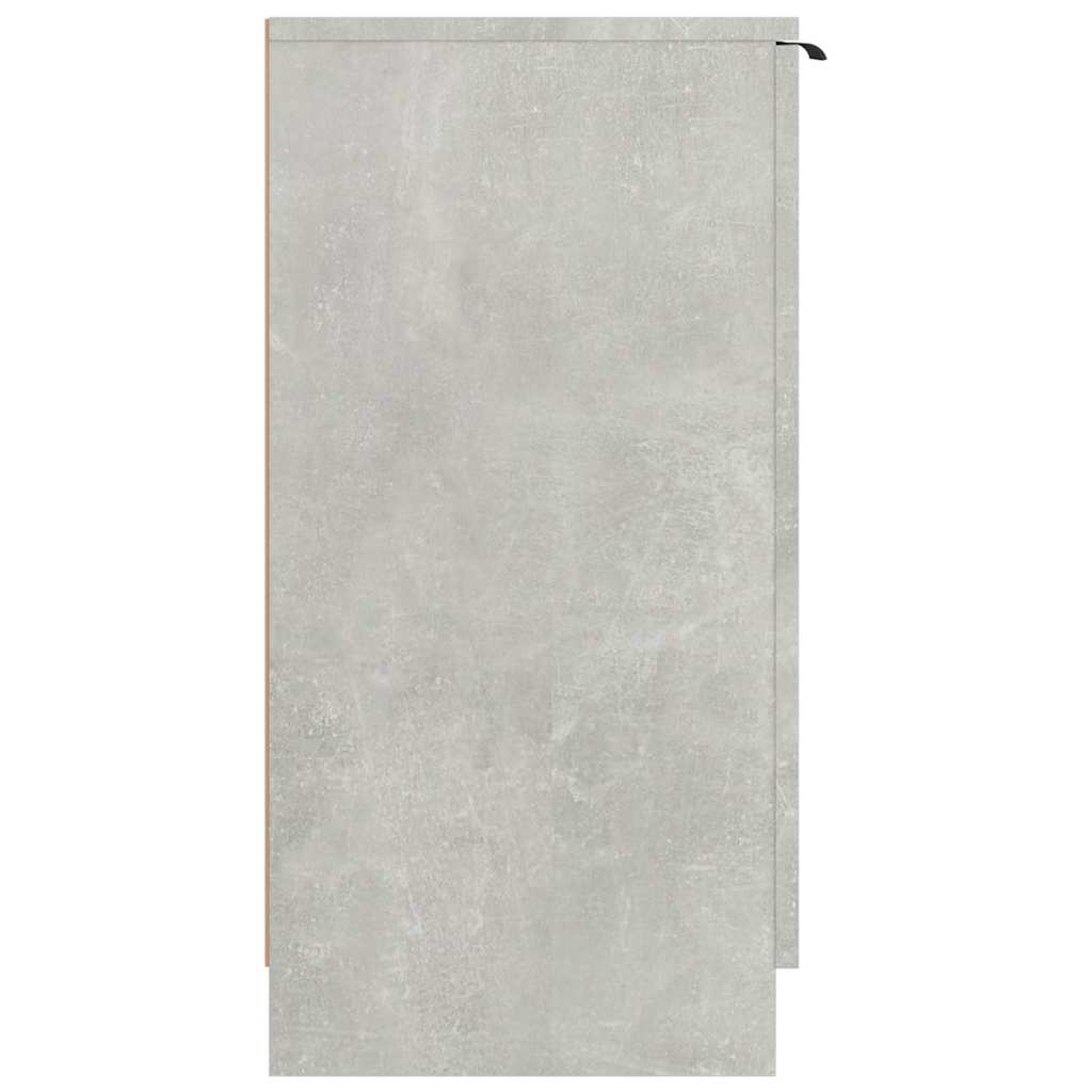 vidaXL Shoe Cabinet | Concrete Grey | Engineered Wood | Medium | Cabinet 4