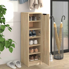 vidaXL Shoe Cabinet | Sonoma oak | Engineered wood | Standard | Shoe Cabinet 3