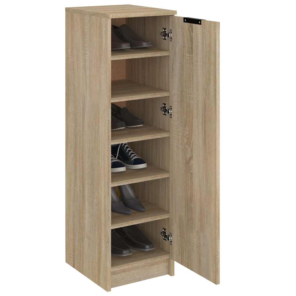 vidaXL Shoe Cabinet | Sonoma oak | Engineered wood | Standard | Shoe Cabinet 4