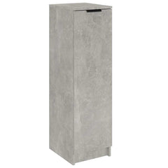 vidaXL Shoe Cabinet | Concrete grey | Engineered wood | Compact | Shoe Cabinet 2
