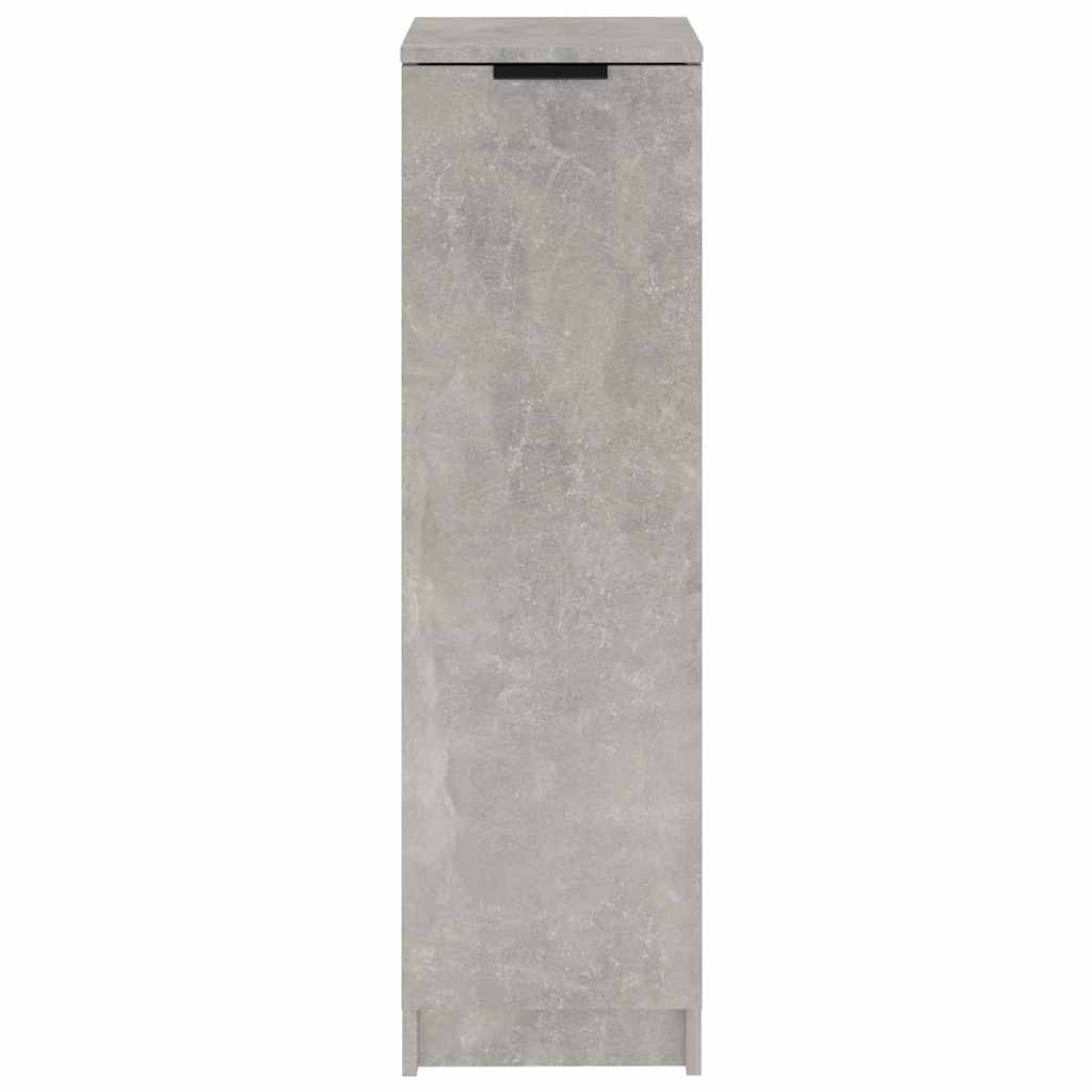 vidaXL Shoe Cabinet | Concrete grey | Engineered wood | Compact | Shoe Cabinet 5