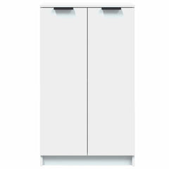 vidaXL Shoe Cabinet | White | Engineered Wood | Medium | Shoe Cabinet 4
