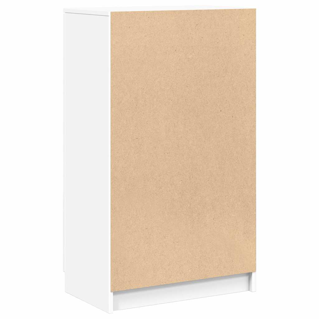 vidaXL Shoe Cabinet | White | Engineered Wood | Medium | Shoe Cabinet 6