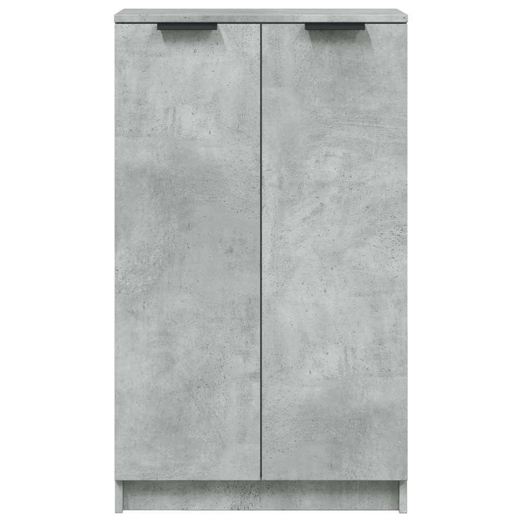 vidaXL Shoe Cabinet | Concrete grey | Engineered wood | Medium | Shoe Cabinet 4