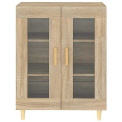 vidaXL Sideboard Sonoma Oak 69.5x34x90 cm Engineered Wood 5