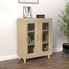 vidaXL Sideboard Sonoma Oak 69.5x34x90 cm Engineered Wood 1