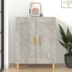 vidaXL Sideboard Concrete Grey 69.5x34x90 cm Engineered Wood 1