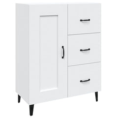 vidaXL Sideboard White 69.5x34x90 cm Engineered Wood 2