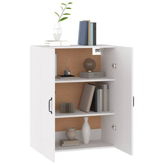 Hanging Cabinet White Engineered Wood, image 5