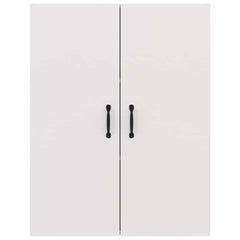 Hanging Cabinet White Engineered Wood, image 6