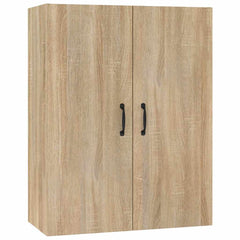 vidaXL Hanging Cabinet Sonoma Oak 69,5x34x90 cm Engineered Wood 2