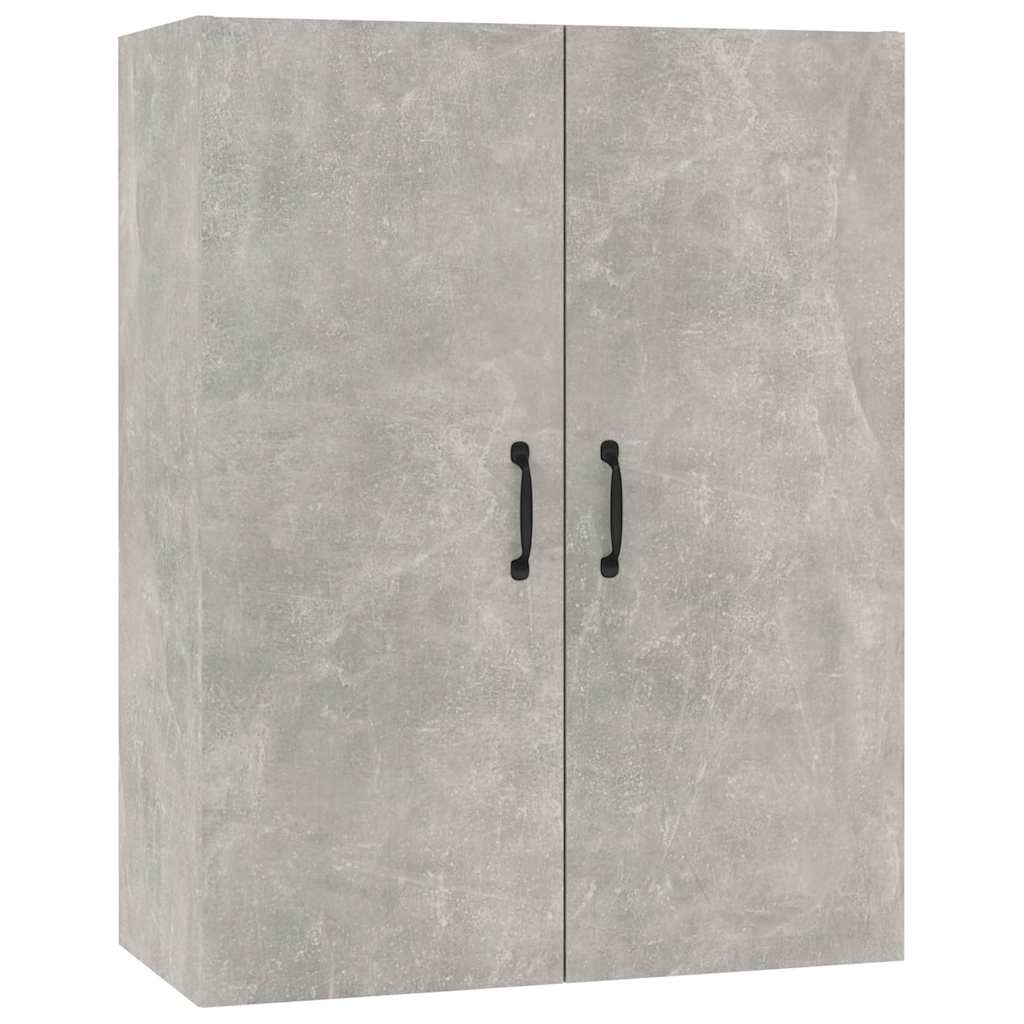 vidaXL Hanging Cabinet Concrete Grey 69,5x34x90 cm Engineered Wood 2