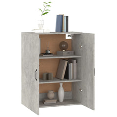 vidaXL Hanging Cabinet Concrete Grey 69,5x34x90 cm Engineered Wood 5