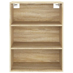 vidaXL Hanging Wall Cabinet Sonoma Oak 69.5x32.5x90 cm 5