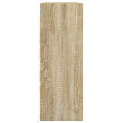 vidaXL Hanging Wall Cabinet Sonoma Oak 69.5x32.5x90 cm 6