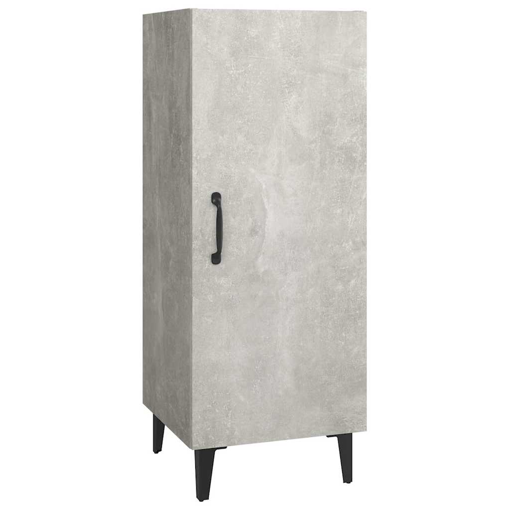 vidaXL Sideboard Concrete Grey 34.5x34x90 cm Engineered Wood 2