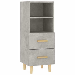 vidaXL Sideboard | Concrete grey | Engineered wood | Compact |  Storage 2