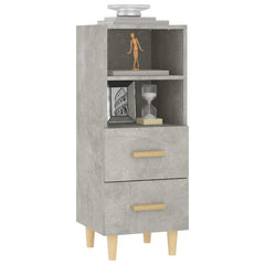 vidaXL Sideboard | Concrete grey | Engineered wood | Compact |  Storage 4