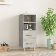 vidaXL Sideboard | Concrete grey | Engineered wood | Compact |  Storage 1
