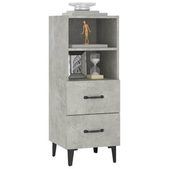 vidaXL Sideboard | Concrete grey | Engineered wood | Medium | Sideboard 4