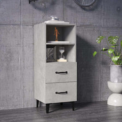vidaXL Sideboard | Concrete grey | Engineered wood | Medium | Sideboard 1