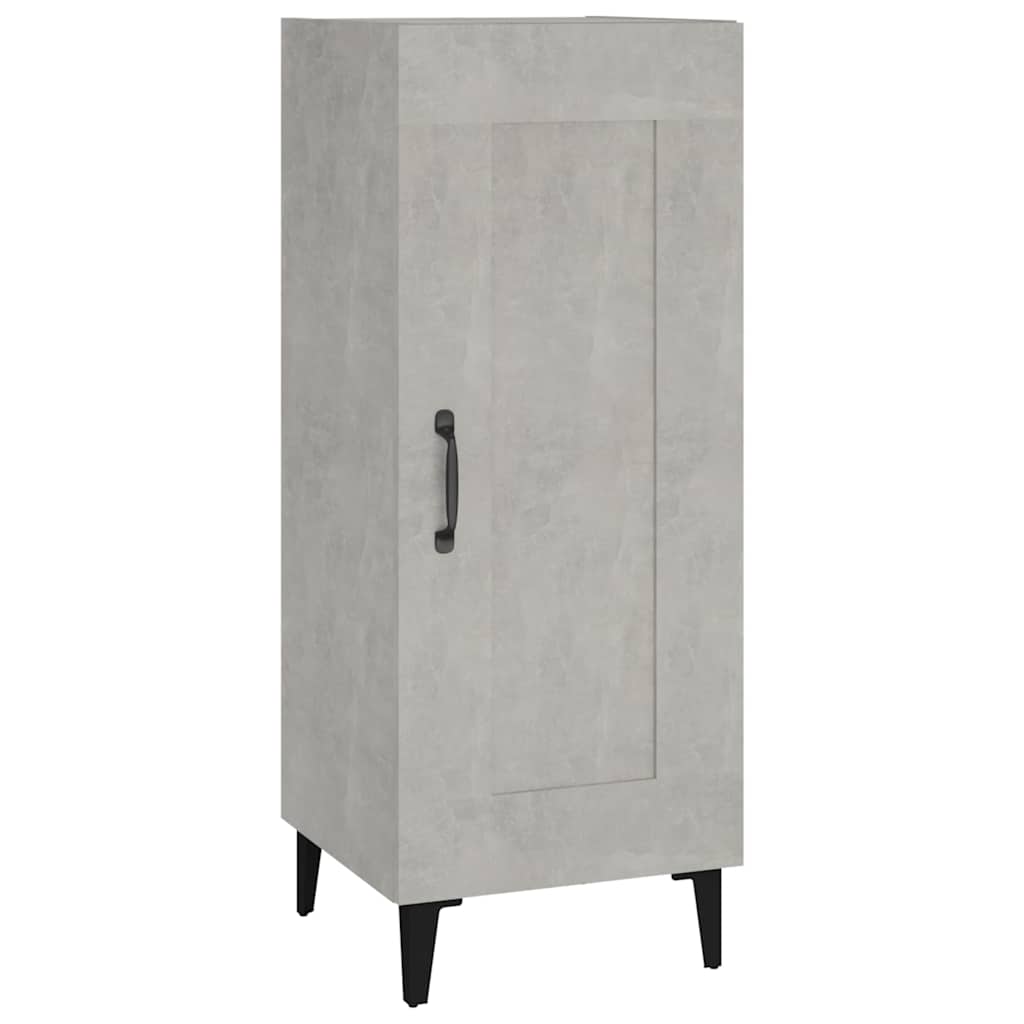 vidaXL Sideboard | Concrete Grey | Engineered Wood | Compact | Sideboard 2