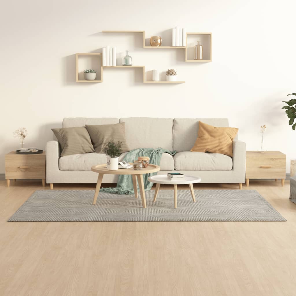 vidaXL Coffee Tables 2 pcs Sonoma Oak 50x50x40 cm Engineered Wood 1