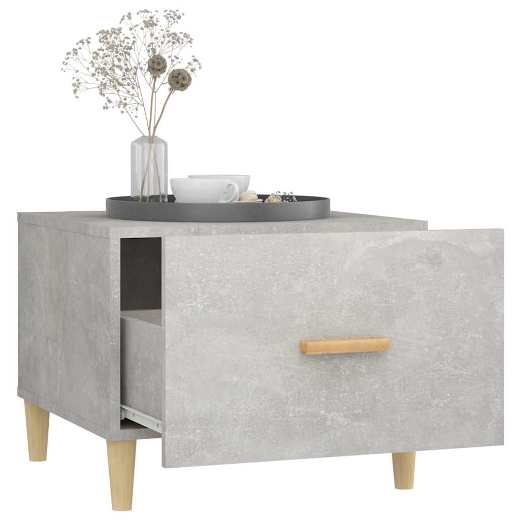 vidaXL Coffee Table | Set of 2 | Concrete grey 4