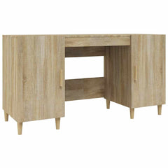 Desk 140x50x75 cm Engineered Wood Sonoma oak