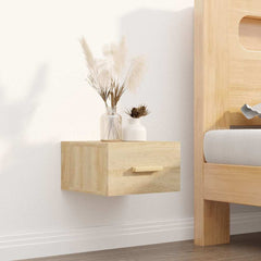 vidaXL Wall-mounted Bedside Cabinets 2 pcs Sonoma Oak 35x35x20 cm 3