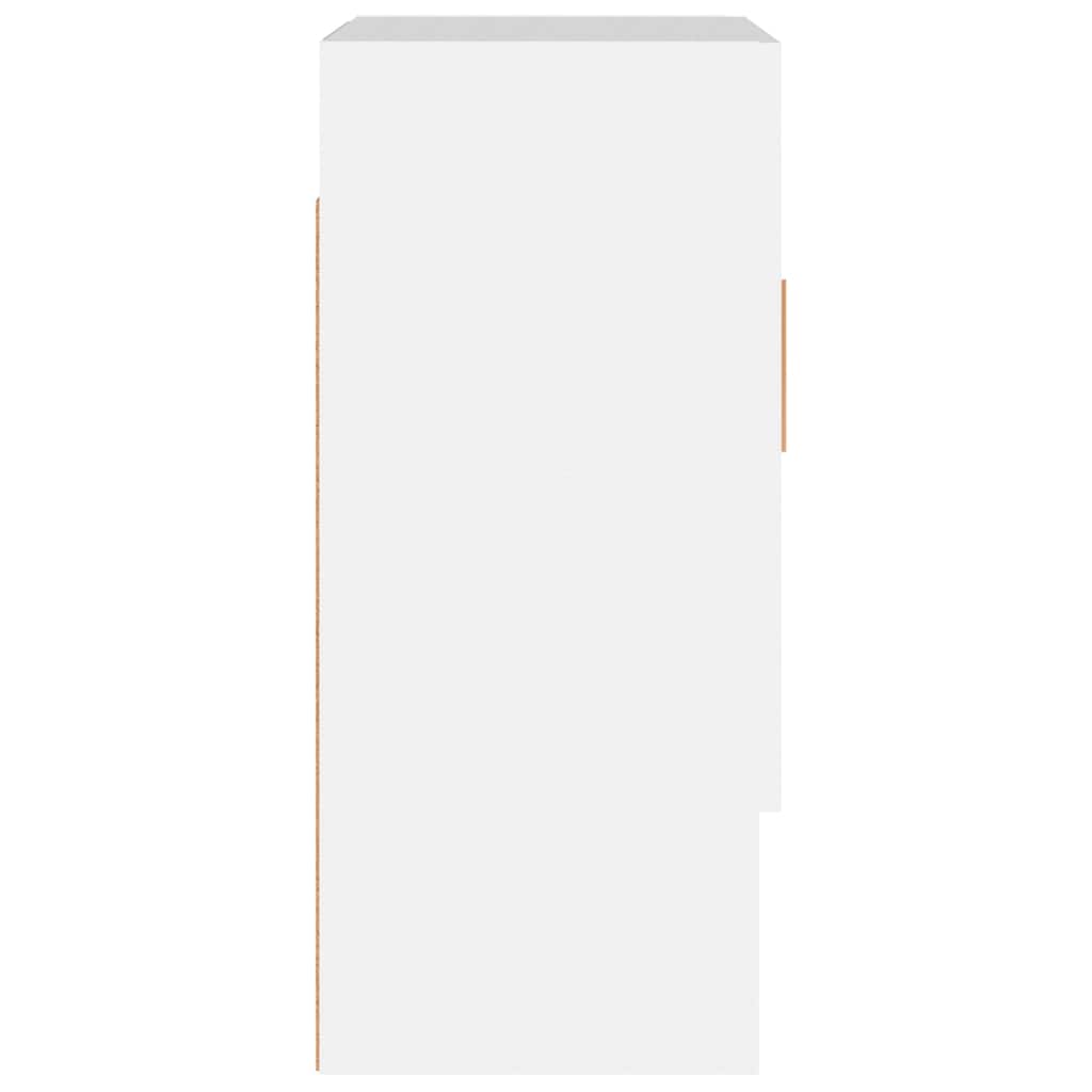 Wall Cabinet 60x31x70 cm Engineered Wood White