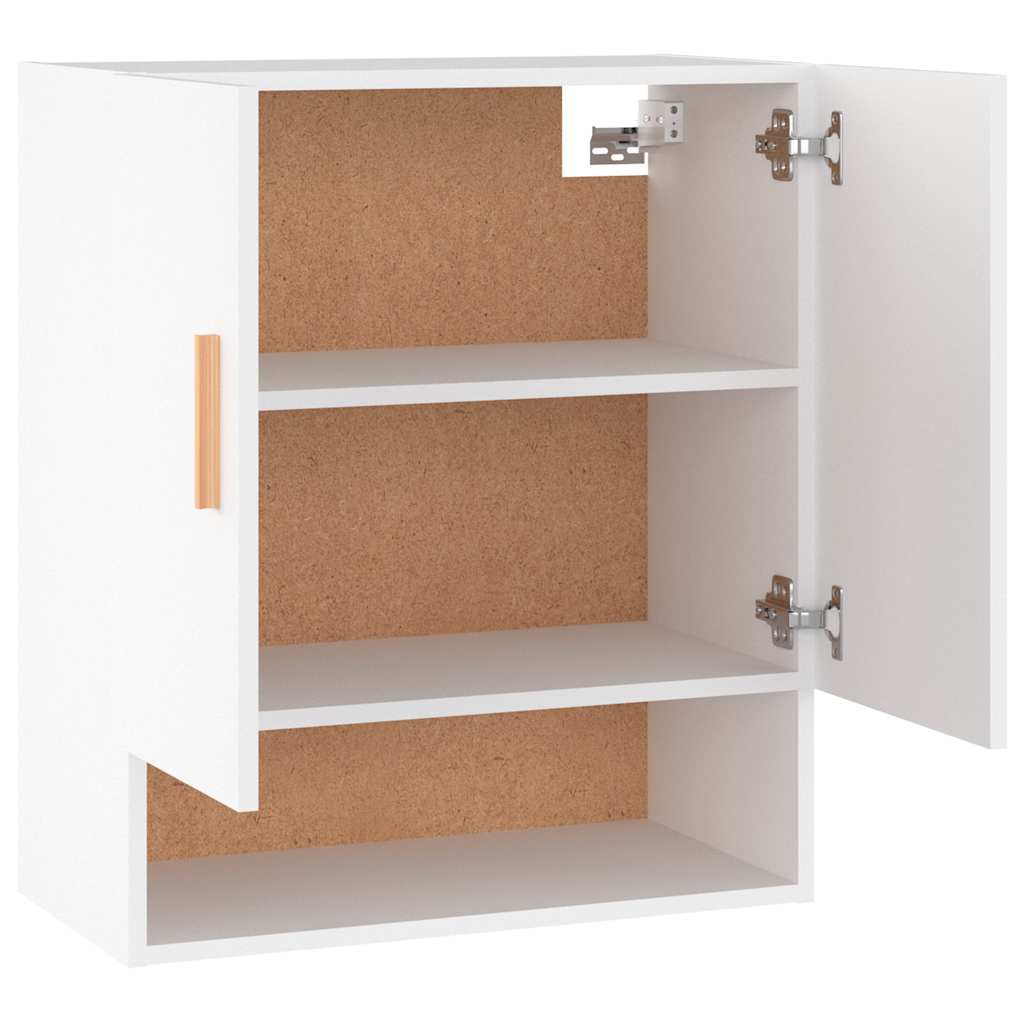 Wall Cabinet 60x31x70 cm Engineered Wood White