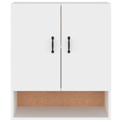 vidaXL Floating Cabinet | White | Engineered Wood | Medium | Wall Cabinet 5
