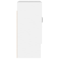 vidaXL Floating Cabinet | White | Engineered Wood | Medium | Wall Cabinet 6