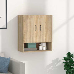 vidaXL Wall Cabinet Sonoma Oak 60x31x70 cm Engineered Wood 1