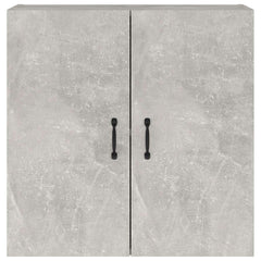 vidaXL Wall Cabinet Concrete Grey 60x31x60 cm Engineered Wood 5