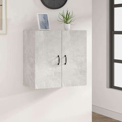 vidaXL Wall Cabinet Concrete Grey 60x31x60 cm Engineered Wood 1