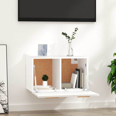 vidaXL Wall Cabinet White 60x36.5x35 cm Engineered Wood 3