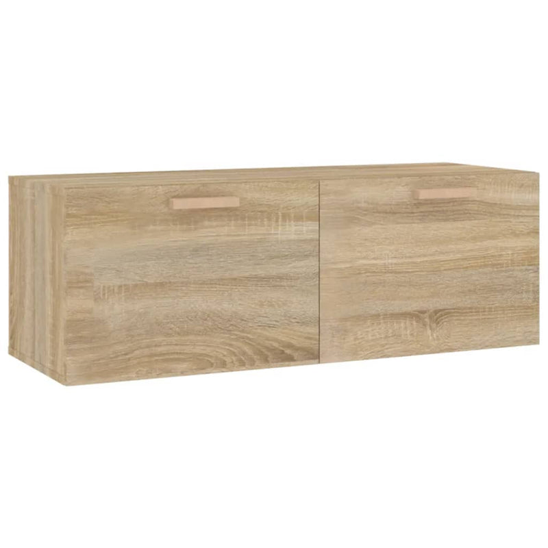 Wall Cabinet Sonoma Oak 100x36.5x35 cm Engineered Wood