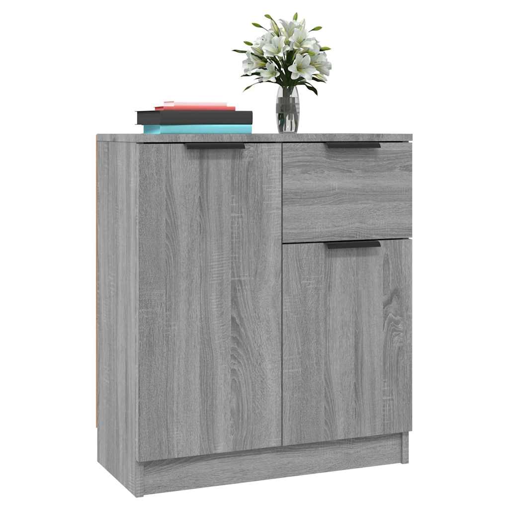 vidaXL Sideboard Grey Sonoma 60x30x70 cm Engineered Wood 5