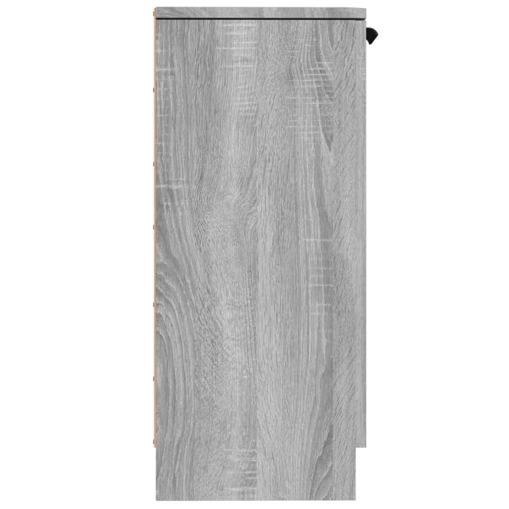 vidaXL Sideboard Grey Sonoma 30x30x70 cm Engineered Wood 5