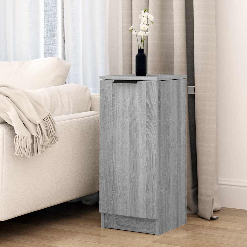 vidaXL Sideboard Grey Sonoma 30x30x70 cm Engineered Wood 1