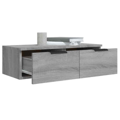 vidaXL Wall Cabinet Grey Sonoma 68x30x20 cm Engineered Wood 5
