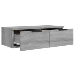 vidaXL Wall Cabinet Grey Sonoma 68x30x20 cm Engineered Wood 6
