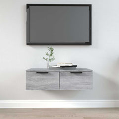 vidaXL Wall Cabinet Grey Sonoma 68x30x20 cm Engineered Wood 1