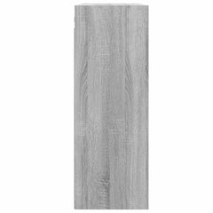 vidaXL Hanging Wall Cabinet Grey Sonoma 69.5x32.5x90 cm 6